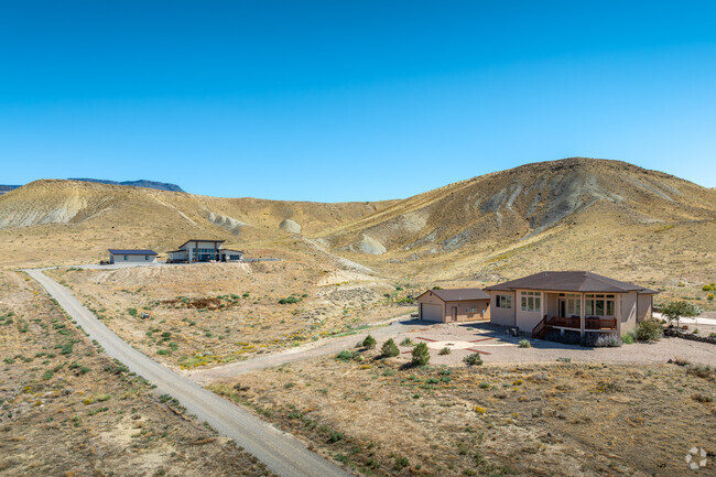 A new development located in East Orchard Mesa features homes with plenty of open space.