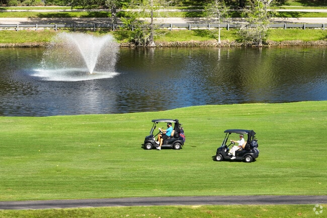 Go hit the balls with your friends at the Abacoa Golf Course.