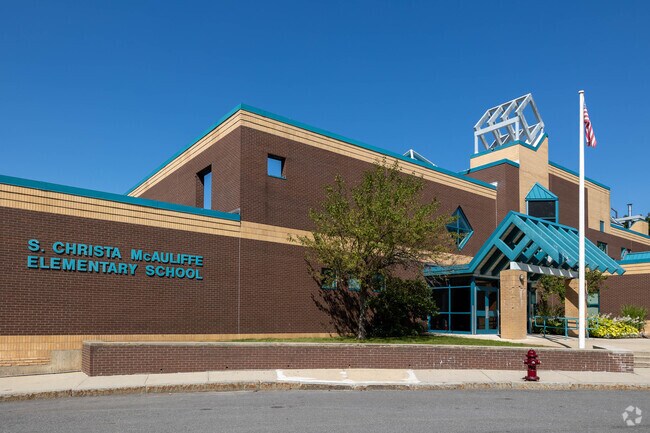 S. Christa Mcauliffe Elementary sits on a large campus.