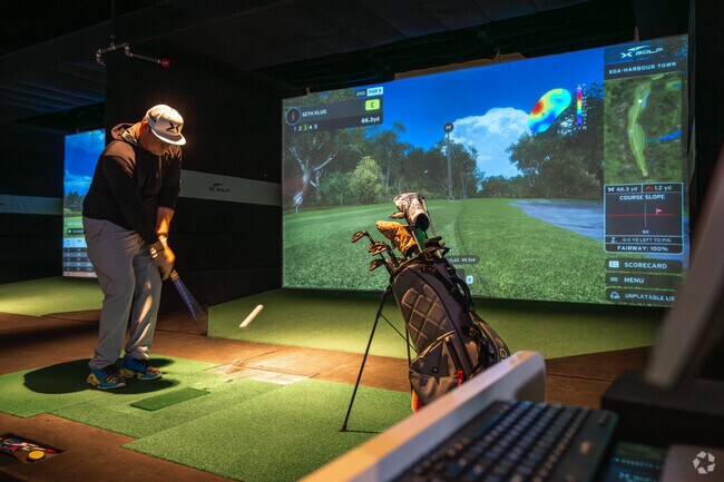 Parkside Heights locals check out some indoor fun at Greenway Station in Middleton, WI
