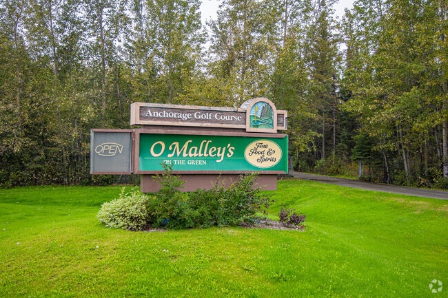 Anchorage Golf Course and O'Malley's Pub are minutes from Huffman-O'Malley.