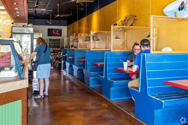 The C Street Mexican Grill is a Holly Tree favorite for tacos and burritos.