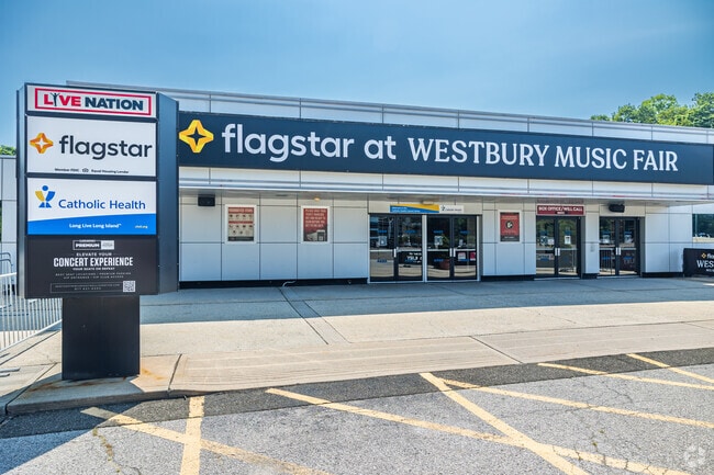 Take in a local concert at the Flagstar at Westbury Music Fair in Westbury.