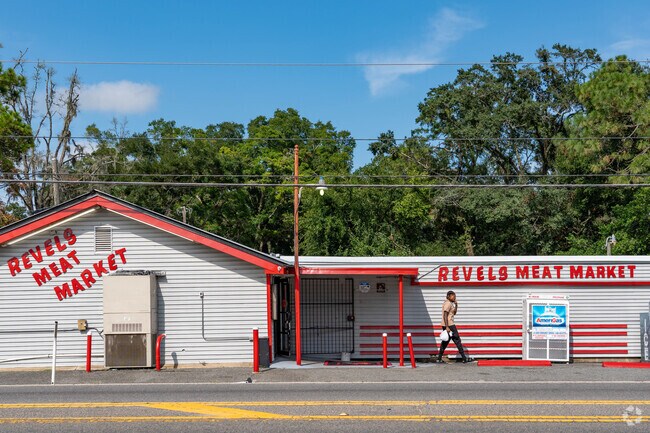 Revel's Meat Market sells locally farmed items such as meat and produce in South Tallahassee.