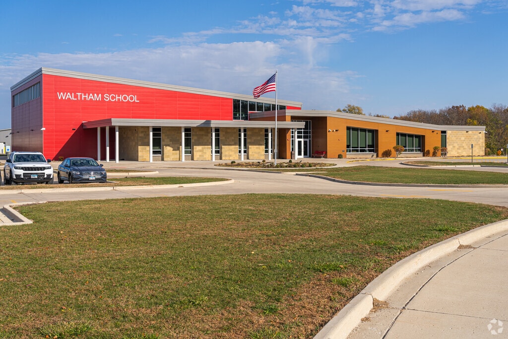 The Waltham School has 254 students and a student-teacher ratio of 12 to 1.