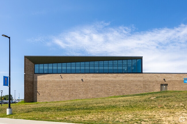 The new architecture of Westview High School is a favorite among students.
