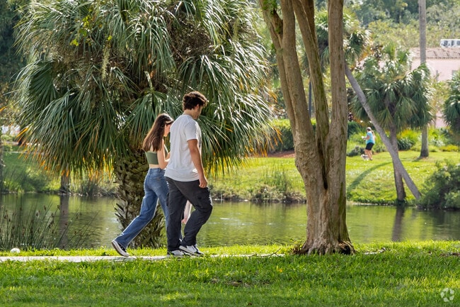 Green space is ample in New Port Richey East.