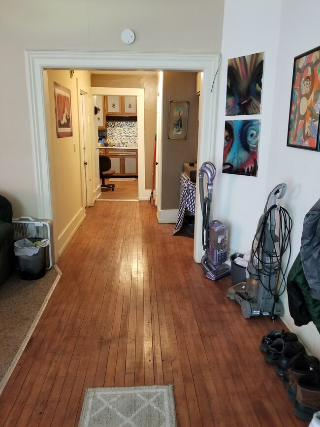Large entrance
