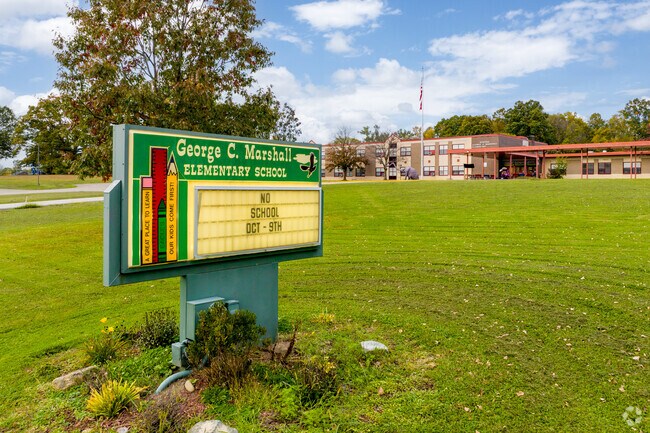George C. Marshall Elementary serves families in Fayette County near Menallen Township.