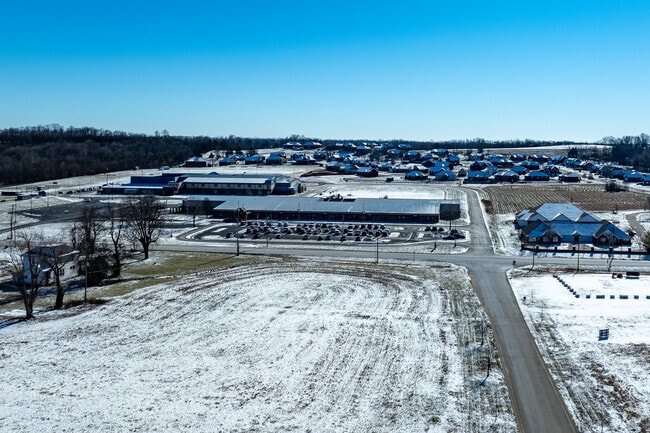 The area where Spencer County Middle School is located is semi-rural.