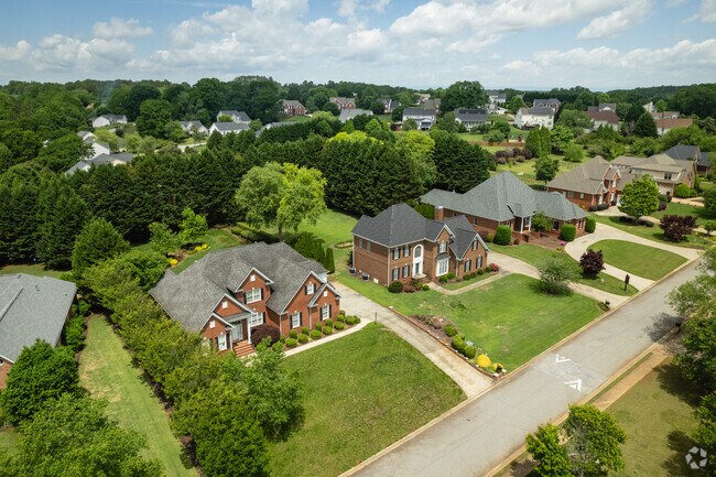 There are subdivisions with larger homes in the Welcome neighborhood.