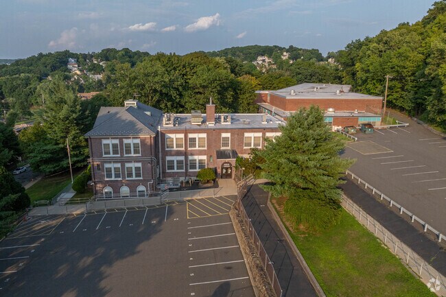 Academy Street Elementary School has around 500 students.