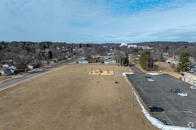 St. James the Greater School has a large recess area.