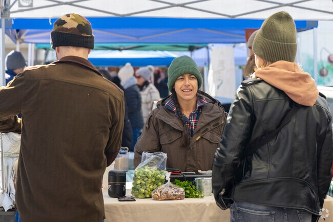 The Farmer's Market in Oceanfront's Vibe District buzzes with local flavor and artisanal treats.