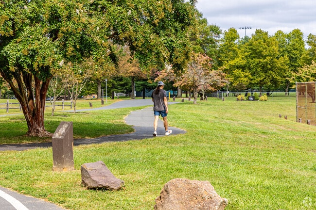 Walking the trails of Kuser Farm Park is a great form of excersise in Hamilton, NJ.