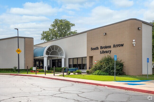Rabbit run offers quick access to the Broken Arrow Library.