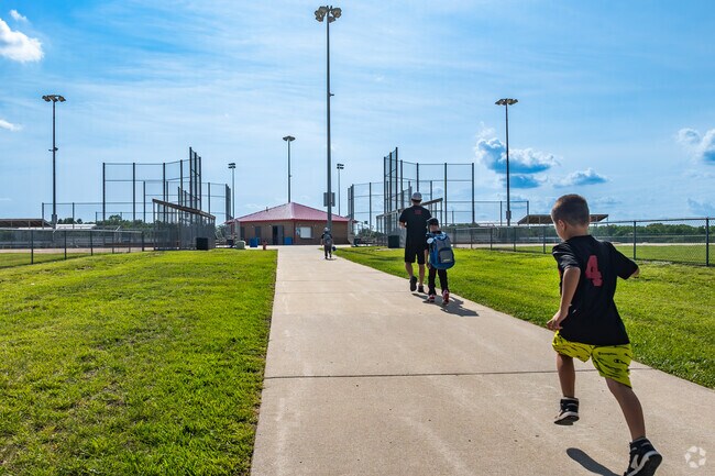 Platte Purchase Park has four Baseball Diamonds.