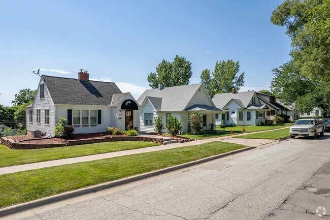 Residential homes in Benson boast a variety of architectural styles.
