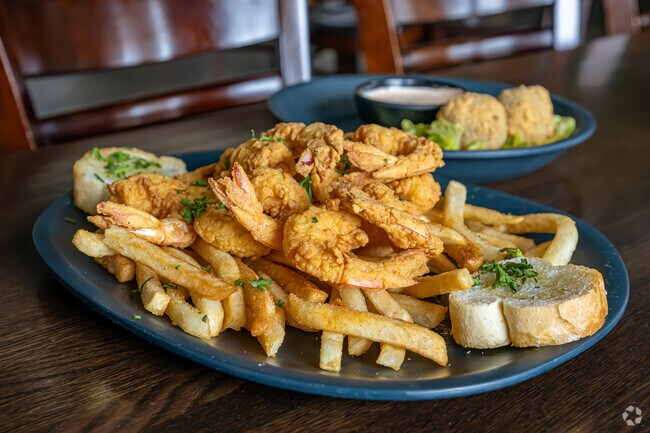 Near Reserve Cajun House and Catering serves cuisine native to South Louisiana.