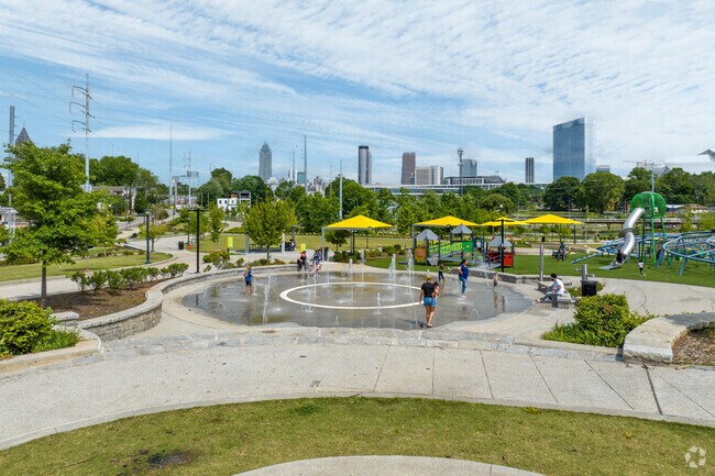 Families can head to Rodney Cook Park and enjoy the splash area.