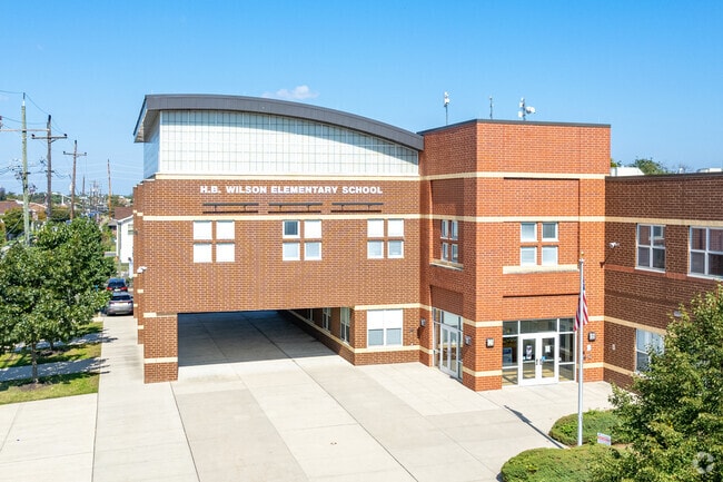 Children in grades K-8 can walk to H. B. Wilson Elementary School located near Morgan Village.