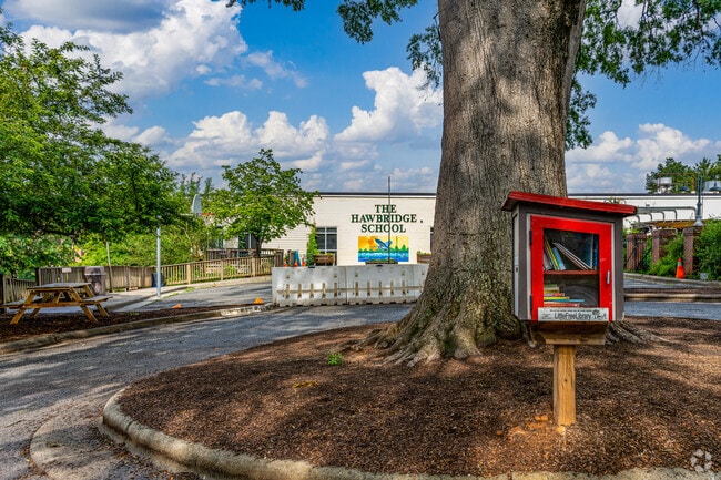 The Hawbridge School is a public charter school serving almost 600 students.