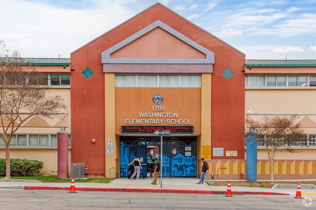 Washington Elementary School located in Little Italy serves the residents of East Village.