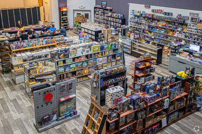 Tectonic Comics & Games has tabletop gaming, comics and toys galore.