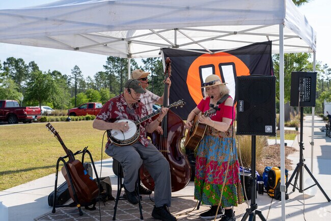 There often is live music at the Wildlight Farmers Market in Yulee.