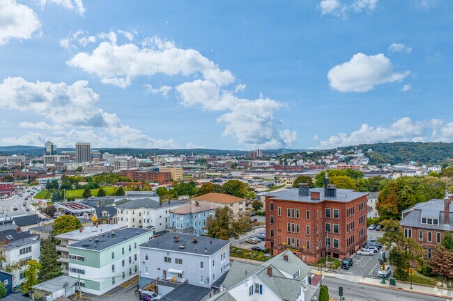 Union Hill is not far from downtown Worcester.