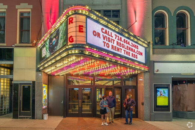 Ellington locals love The Reg Lenna Center for the Arts, one of the largest venues seating over 1100.