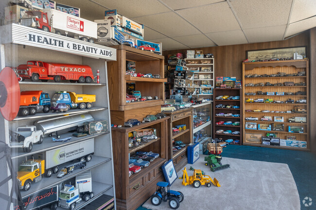 A private antique collection on display in Downtown New Paris.