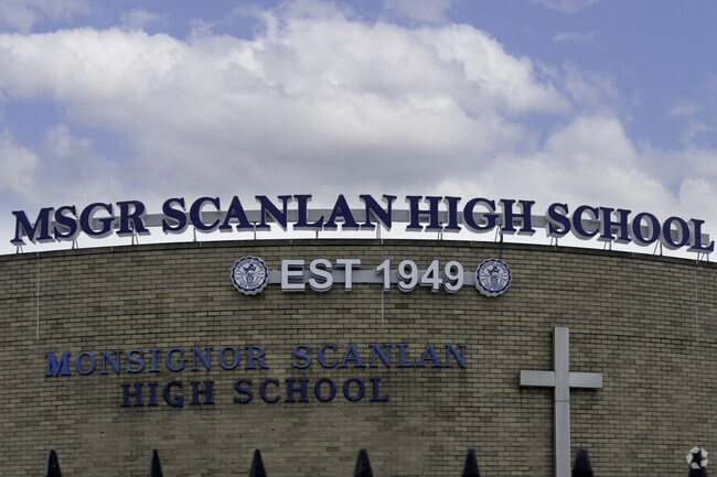 Monsignor Scanlan High School was established in 1949.