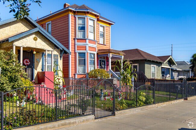 Homes date back to the early 1900's in Barrio Logan.