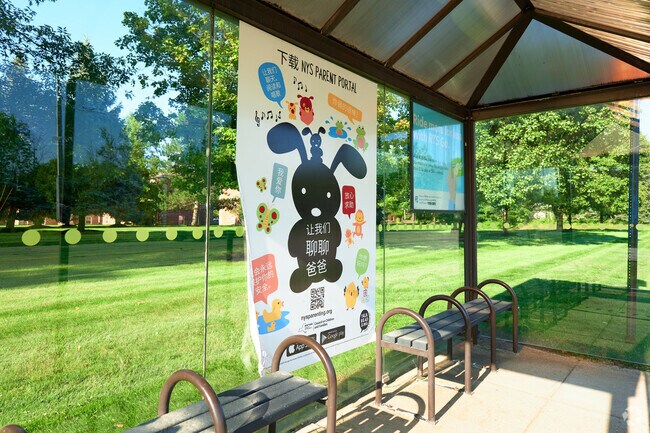 Public transportation is easily accessed in the Strong neighborhood.