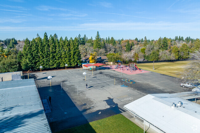 Play basketball at Earl Legette Elementary School.