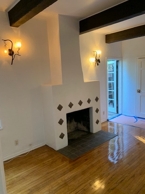 The door to the outside brick patio is from the living room