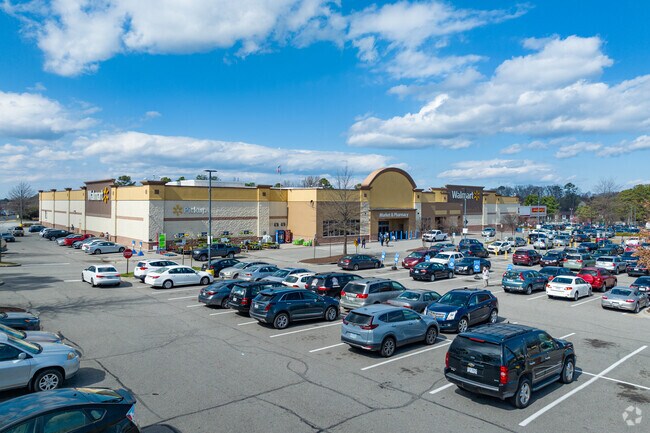 Walmart Supercenter on Parham in Regency has household essentials.