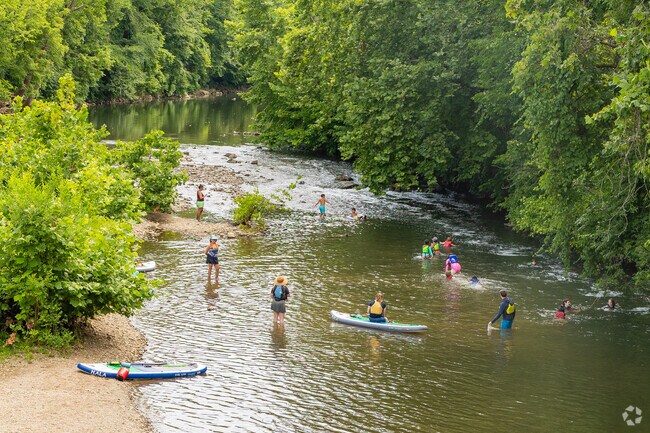 Wasena Park is located near Downtown Roanoke and the Roanoke River.