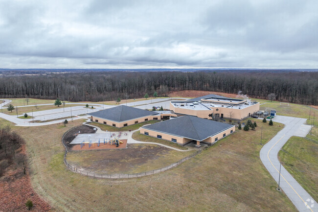 Pine Elementary School has 398 students.