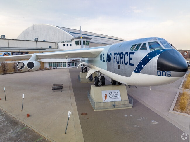 Wings Over the Rockies Air & Space Museum sits a short drive from Hilltop.