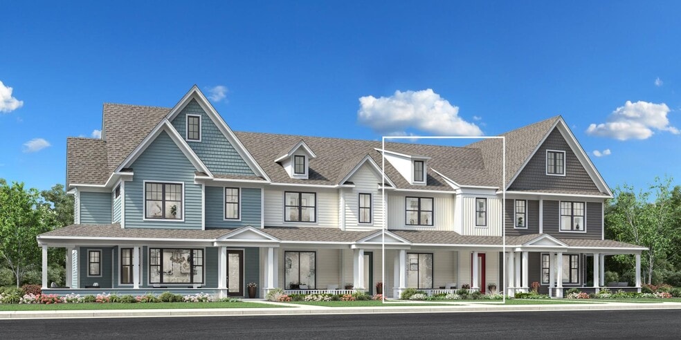 Toll Brothers at The Downs - Churchill Collection, Mandaloun Farmhouse Plan unit 38410045, Northville, MI 48167 - photo 1