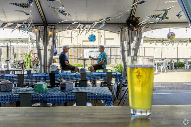 Azalea Acres residents can head to COVA Brewing Company for fresh coffee or cold draft beer.