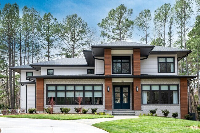 Contemporary homes are centered around golf courses in Chapel Hill.