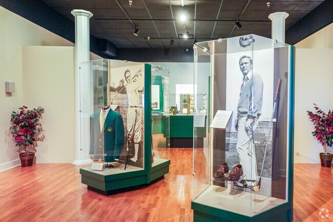 The Augusta Museum of History showcases the sport of golf and its rich regional history.