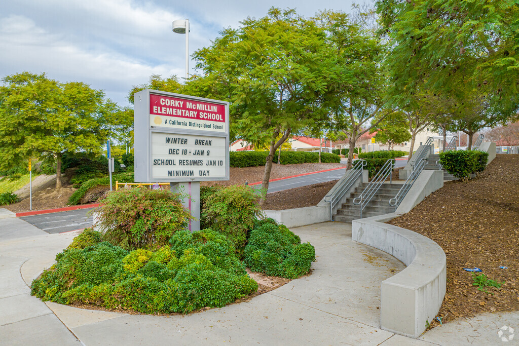 Corky McMillin Elementary School, where imagination takes flight in every classroom.