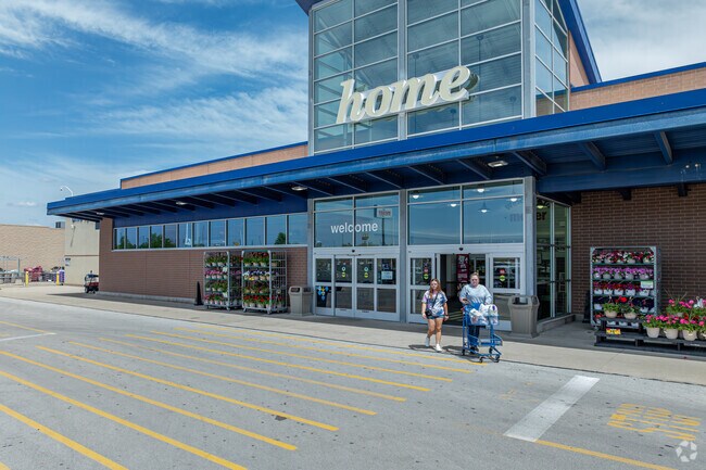 Residents of Bradley can get their weekly groceries at the local Meijer.