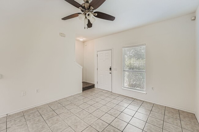 Living area - view towards front door