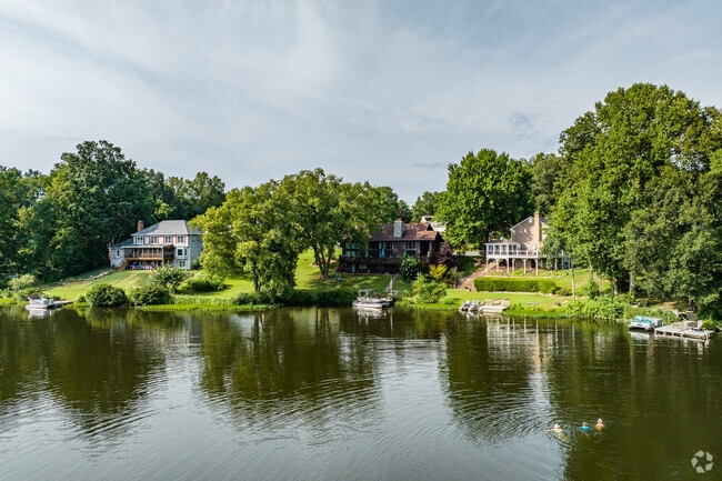 Montclair's lakefront houses offer a perfect blend of natural beauty and comfortable living.