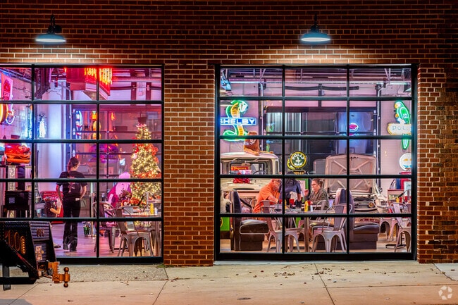 Residents of Mayflower Village spend a great evening at Chloe's Diner.